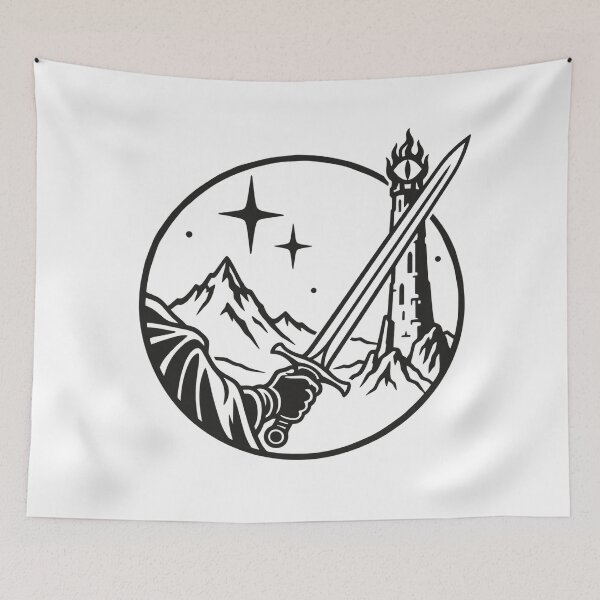 Item preview, The Watchtower and the Wanderer Fantasy Medallion designed and sold by agearb.