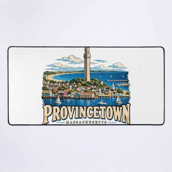 Item preview, Vintage Provincetown Massachusetts Travel Souvenir Landmark Gift designed and sold by MichaeIRellov.