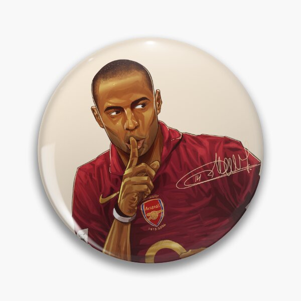 Item preview, Thierry Henry Highbury Illustration designed and sold by farqaleitart.