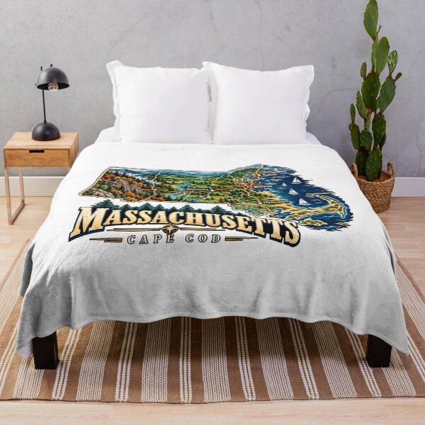 Item preview, Vintage Massachusetts Travel Souvenir Landmark Gift designed and sold by MichaeIRellov.