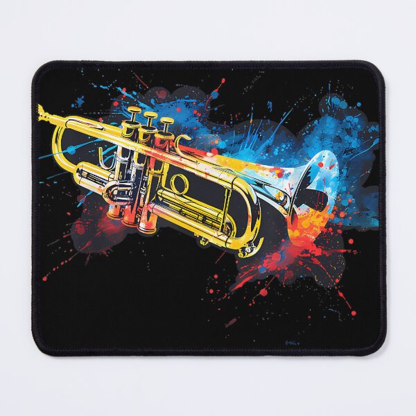 Item preview, Colorful Trumpets Trumpeter Music Brass Instrument Lover designed and sold by robinsonartz.