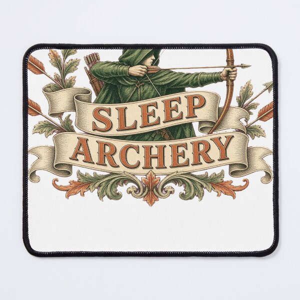 Item preview, Eat Sleep Archery Bow Hunting Archer Gift designed and sold by HappyVibration.