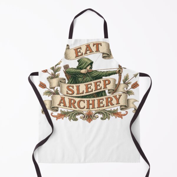 Item preview, Eat Sleep Archery Bow Hunting Archer Gift designed and sold by HappyVibration.
