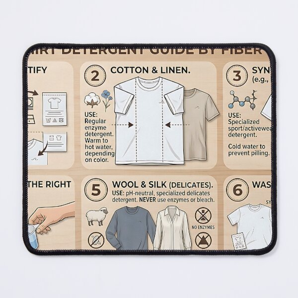 Item preview, T-Shirt Detergent Guide designed and sold by Jammini.