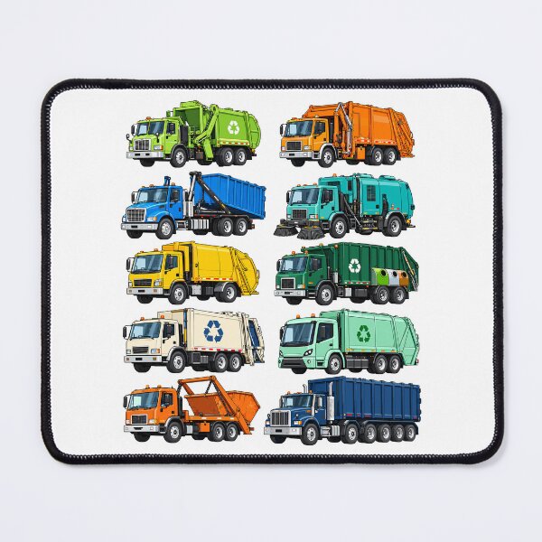 Item preview, Garbage Trucks Collection Recycling Sanitation Vehicle designed and sold by gordonbwyashop.