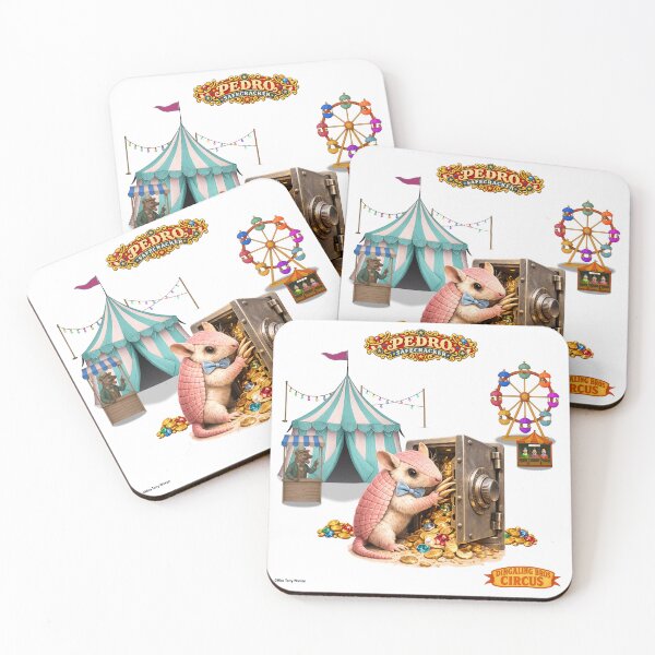 Item preview, Pedro, Armadillo Circus Safe Cracker: Vintage Animal Parody  designed and sold by MissTerryWoman.