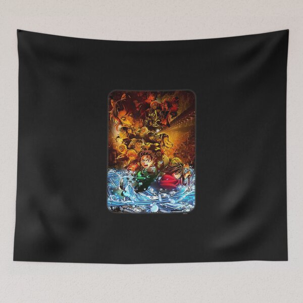 Item preview, Dem0n.Slayer: Infinity Castle Hashira Water Battle Collage designed and sold by zaracqkmaxw.
