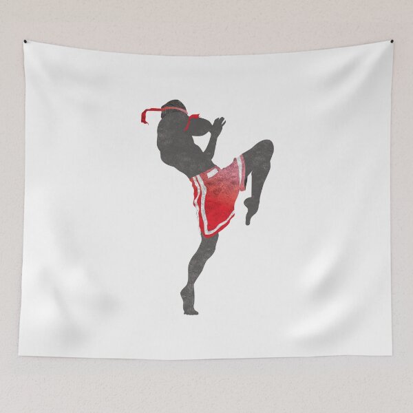 Item preview, Minimal Muay Thai Athlete [RED] designed and sold by illcobalt.