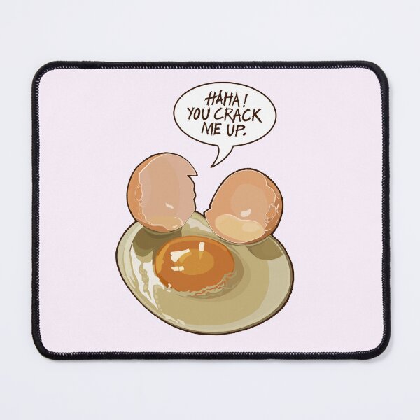 Item preview, Haha! You Crack Me Up. - Funny Cracked Egg Joke designed and sold by OnyeEze.