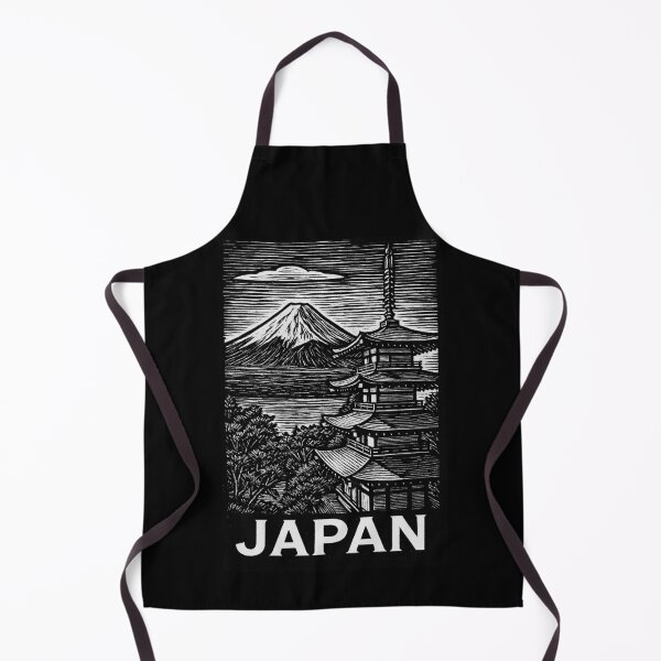 Item preview, Japan Linocut Style designed and sold by Thistle-TShop.
