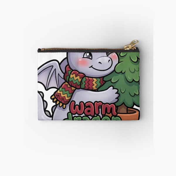 Item preview, Cute Dragon Hugging a Potted Pine Tree - Warm Dragon Hugs designed and sold by pumsquare.