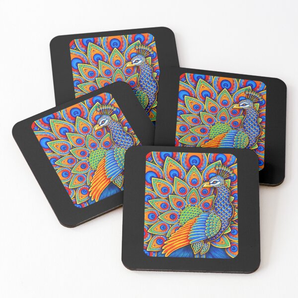 Item preview, Colorful-Paisley-Peacock-Rainbow-Bird designed and sold by fujitaklahr.