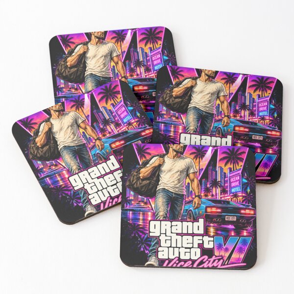 Item preview, gta-6 Vice city 6 designed and sold by AlainaGreenho.
