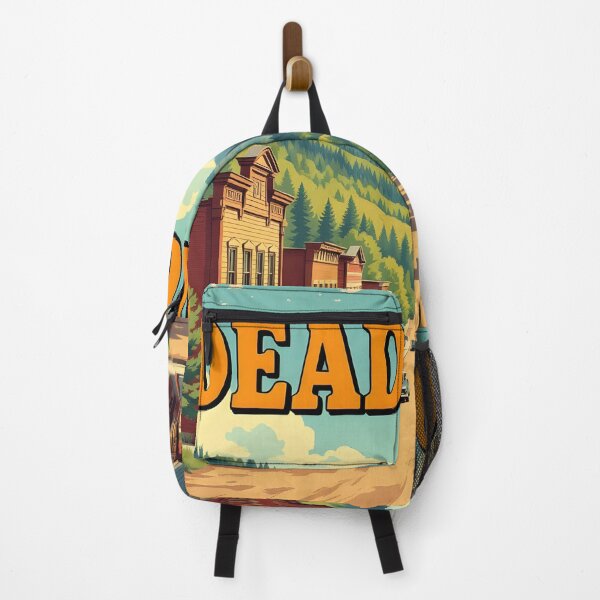 Item preview, Deadwood South Dakota – Vintage Western Town Travel Poster designed and sold by LSVart.