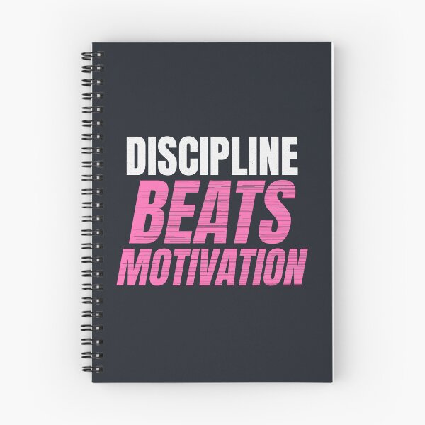 Item preview, Discipline Beats Motivation Gym Quote designed and sold by Mrali9914.