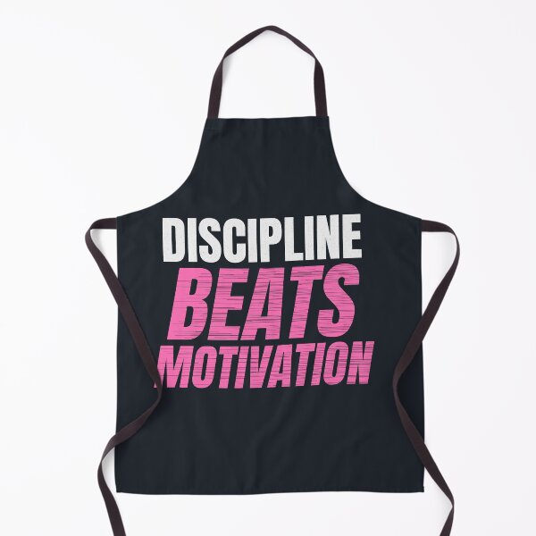 Item preview, Discipline Beats Motivation Gym Quote designed and sold by Mrali9914.
