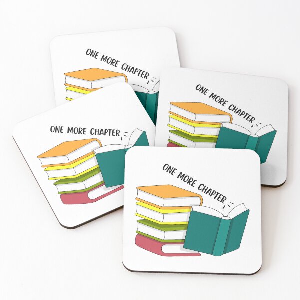 Item preview, One More Chapter - Cute Book Lover Reading Spree Illustration designed and sold by Frafri92.