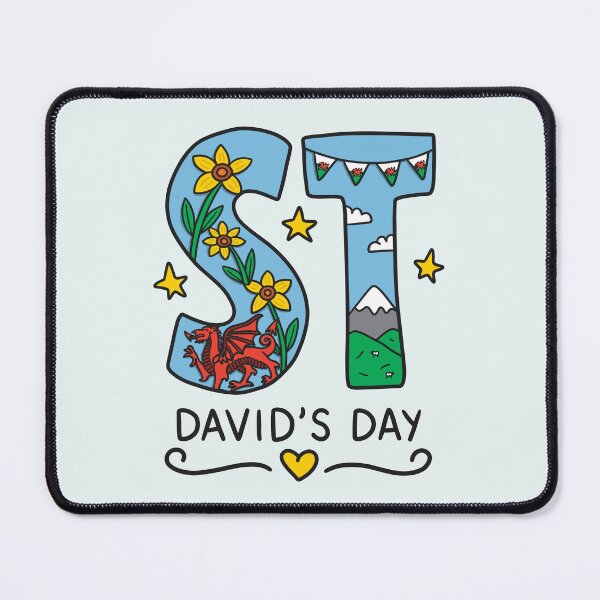 Item preview, St Davids Day Typography Design designed and sold by TeePee Creations.