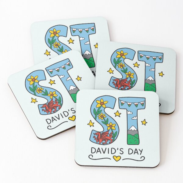 Item preview, St Davids Day Typography Design designed and sold by TeePee Creations.