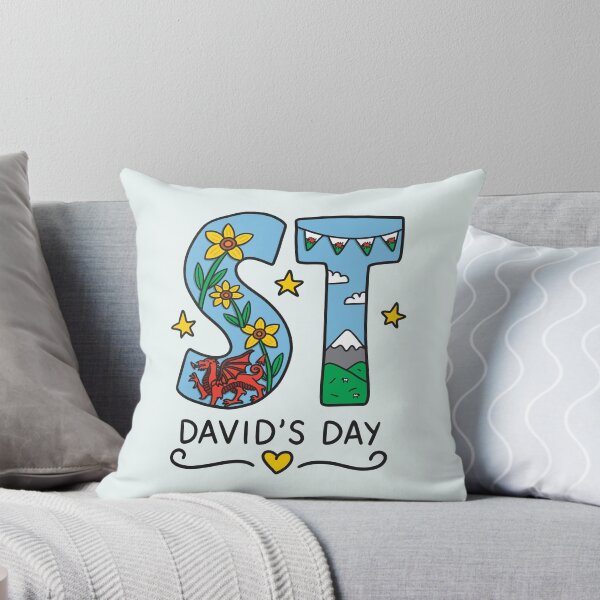 Item preview, St Davids Day Typography Design designed and sold by TeePee Creations.