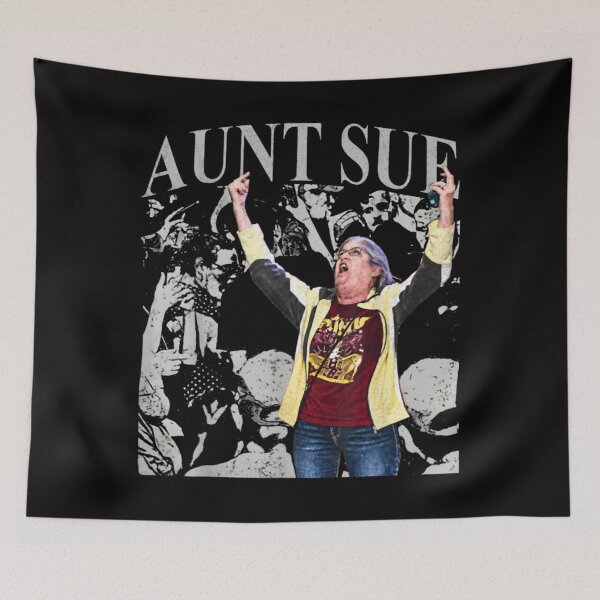 Item preview, Aunt Sue Middle Finger Trump Rally Graphic Funny designed and sold by lumiprintsart.