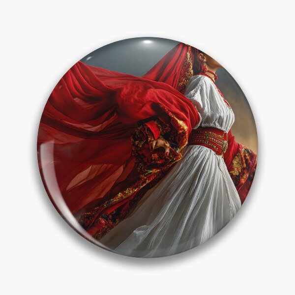 Item preview, Majestic Dance in Red Amidst Ethereal Mist designed and sold by Artessie.