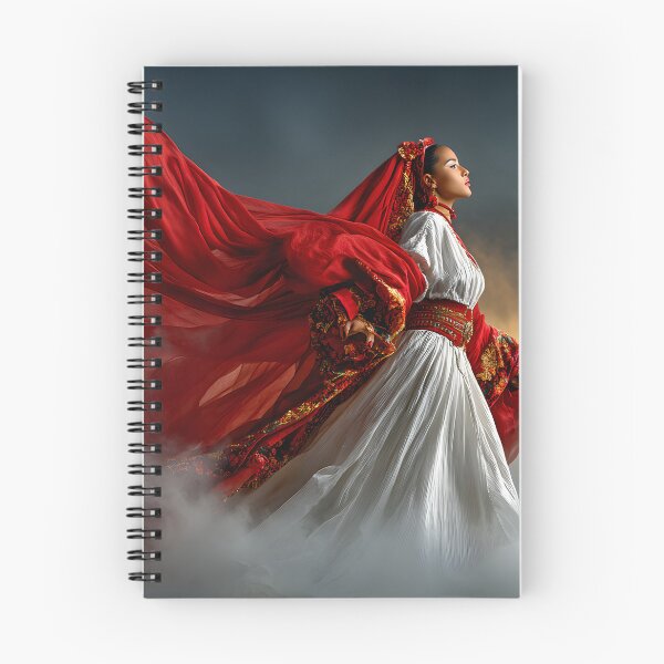 Item preview, Majestic Dance in Red Amidst Ethereal Mist designed and sold by Artessie.