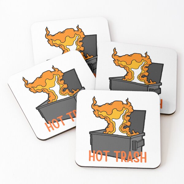 Item preview, Dumpster Fire Hot Trash designed and sold by Dondonmart.