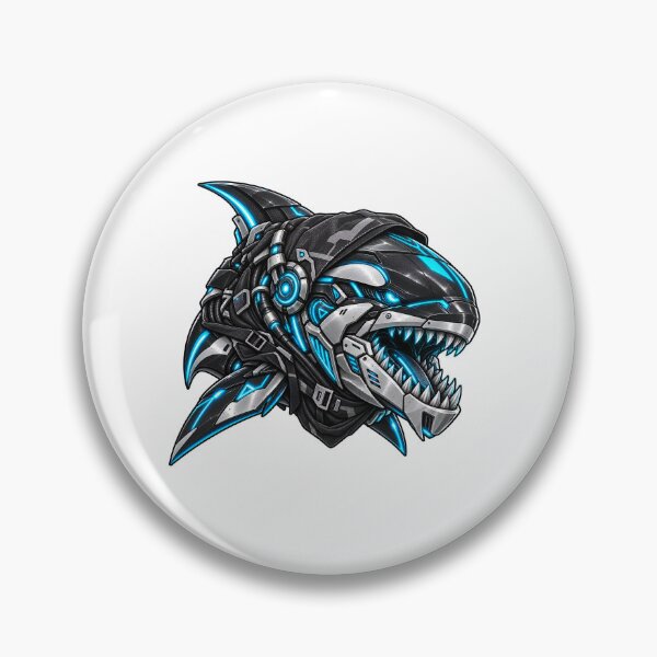 Item preview, Cyberpunk Tactical Mecha Orca Visor Art designed and sold by RiteshCenter .