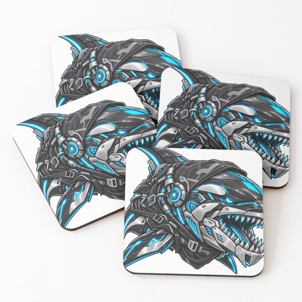 Item preview, Cyberpunk Tactical Mecha Orca Visor Art designed and sold by RiteshCenter .