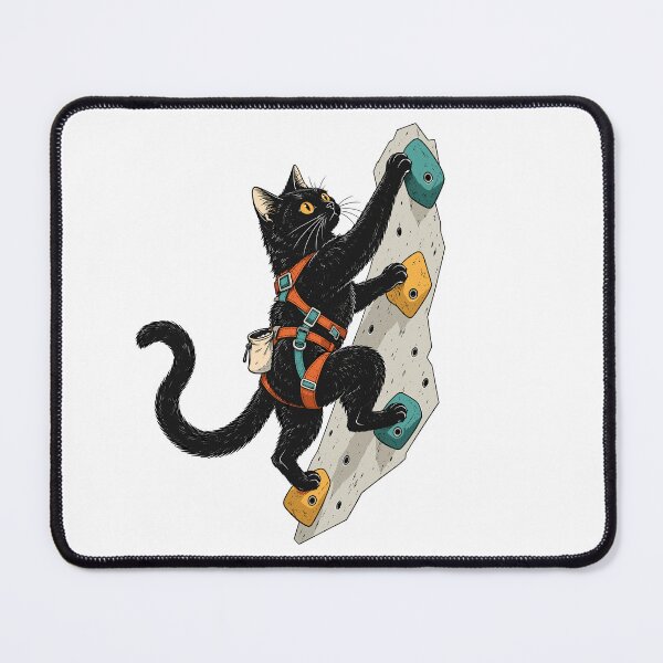 Item preview, Rock Climbing Black Cat Bouldering designed and sold by gordonbwyashop.