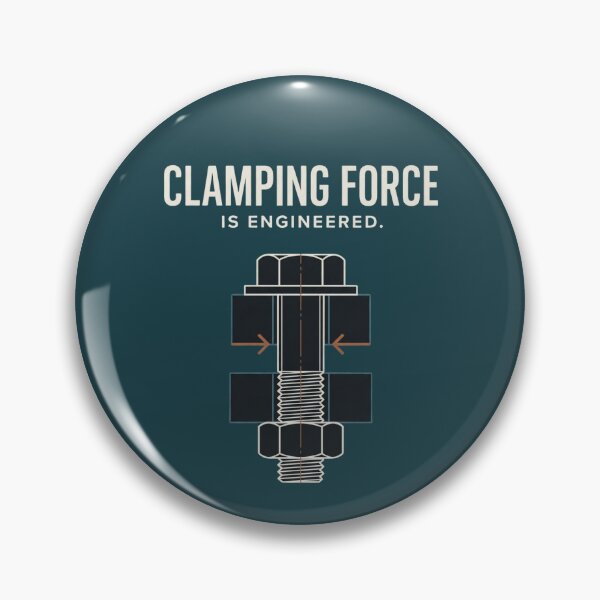 Item preview, Bolted Joint Clamping Force Mechanical Engineering Design designed and sold by Amr Darwish Graphic designer.