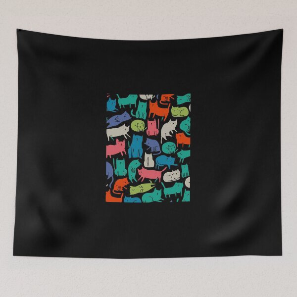 Item preview, Cool-Cats.-Funny-Cute-Colorful-Pet-Design. designed and sold by sesterbeer.