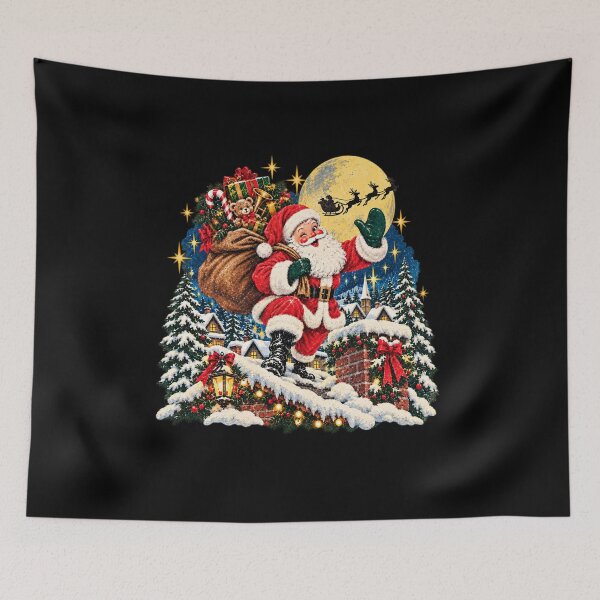 Item preview, Retro 90s Christmas Santa Clause designed and sold by Altenpendinton.