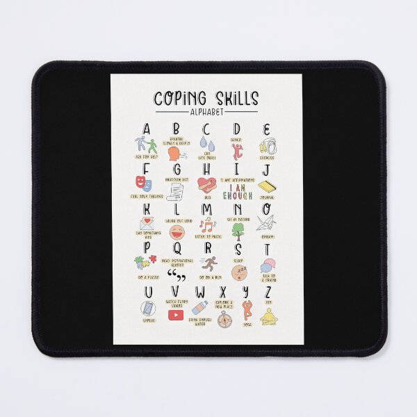 Item preview, Coping-Skills-Alphabet designed and sold by blairehedo.
