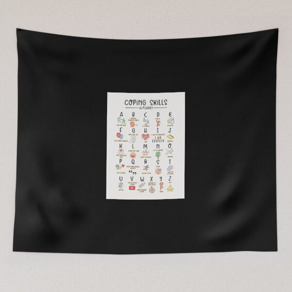 Item preview, Coping-Skills-Alphabet designed and sold by blairehedo.