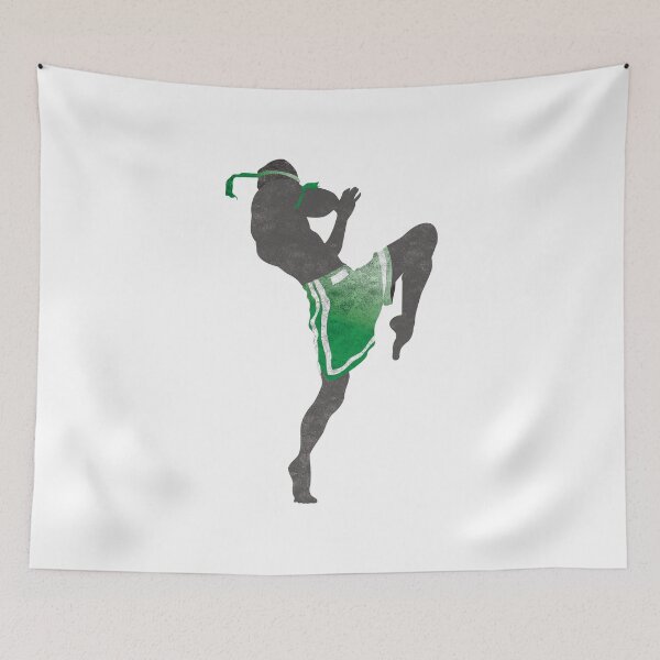 Item preview, Minimal Muay Thai Athlete [GREEN] designed and sold by illcobalt.