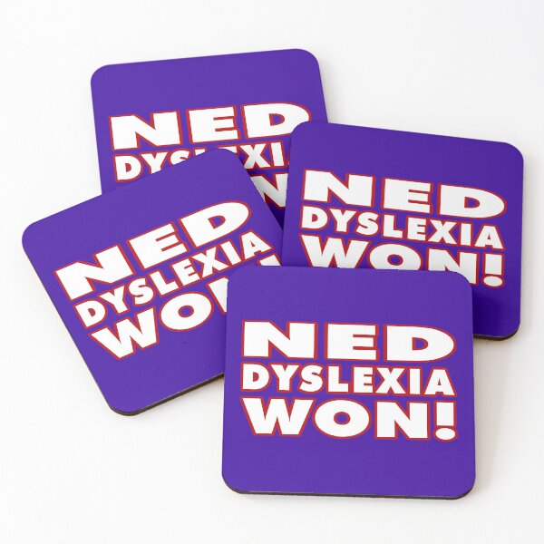 Item preview, Ned Dyslexia Won or End Dyslexia Now designed and sold by Karate Octopus.
