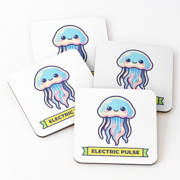 Item preview, Cyberpunk Neon Mechanical Jellyfish Art designed and sold by Arc2020.