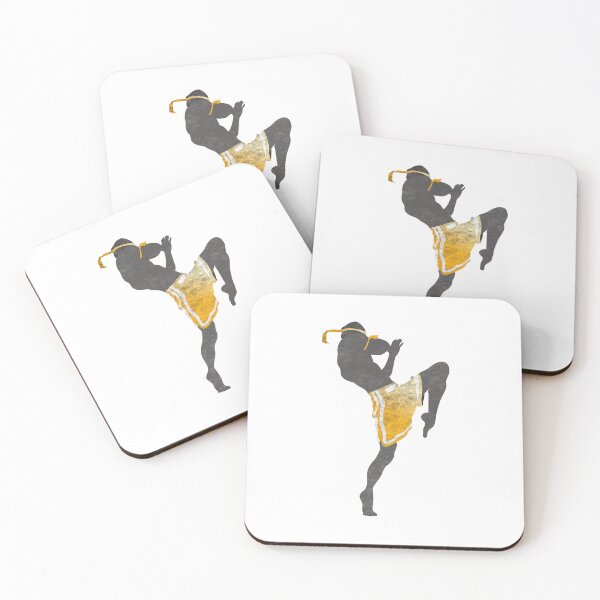 Item preview, Minimal Muay Thai Athlete [YELLOW] designed and sold by illcobalt.