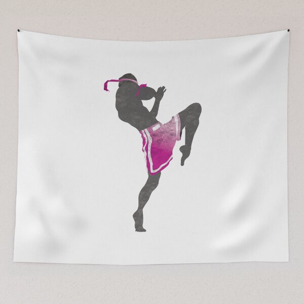 Item preview, Minimal Muay Thai Athlete [PINK] designed and sold by illcobalt.