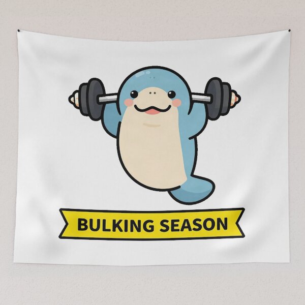Item preview, Funny Gym Manatee Fitness Workout designed and sold by Arc2020.