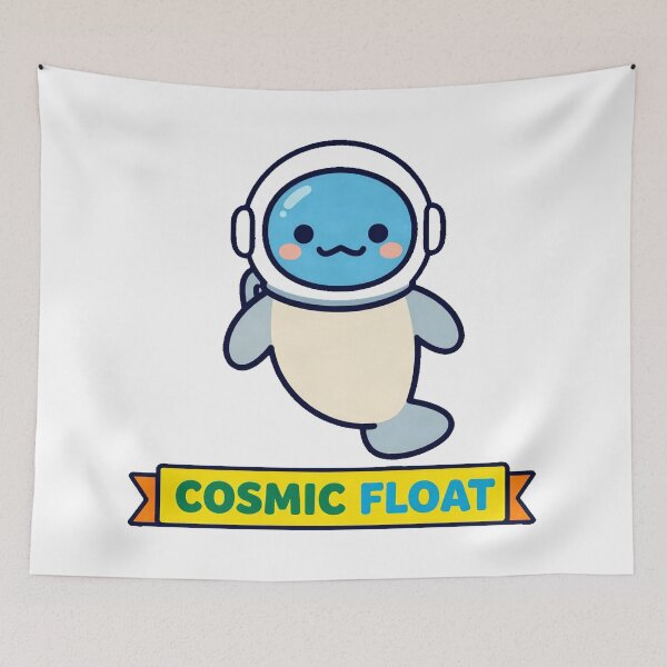 Item preview, Retro Astronaut Manatee In Space designed and sold by Arc2020.