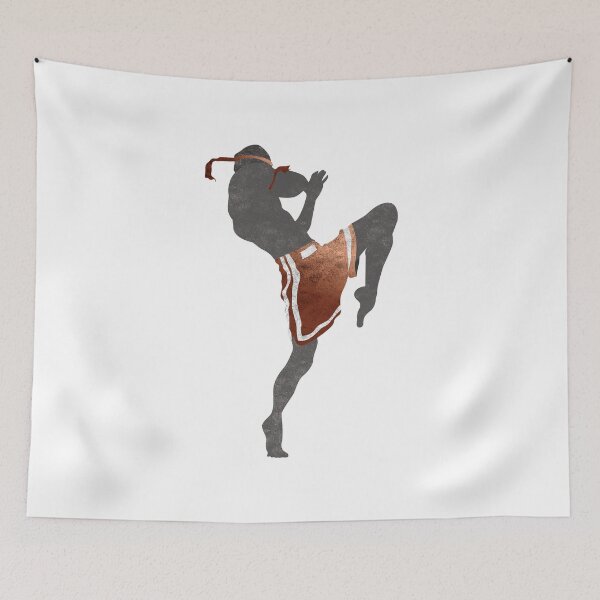 Item preview, Minimal Muay Thai Athlete [BROWN] designed and sold by illcobalt.