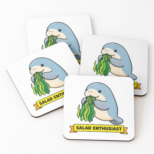 Item preview, Hungry Sea Cow Eating Greens designed and sold by Arc2020.