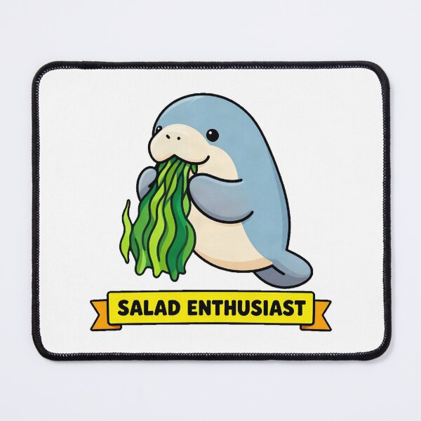 Item preview, Hungry Sea Cow Eating Greens designed and sold by Arc2020.