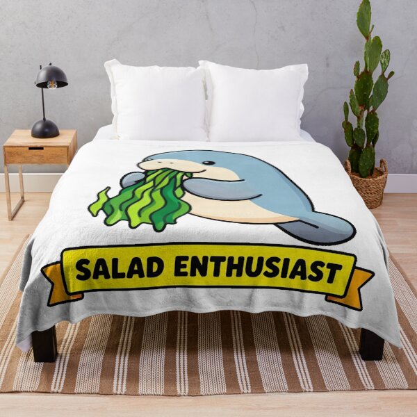 Item preview, Hungry Sea Cow Eating Greens designed and sold by Arc2020.