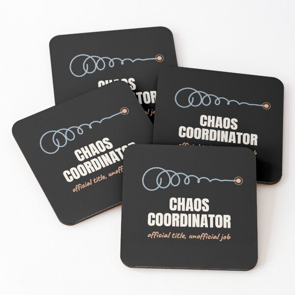 Item preview, Chaos Coordinator Funny Teacher Job Title designed and sold by The Cozy Design Studio.