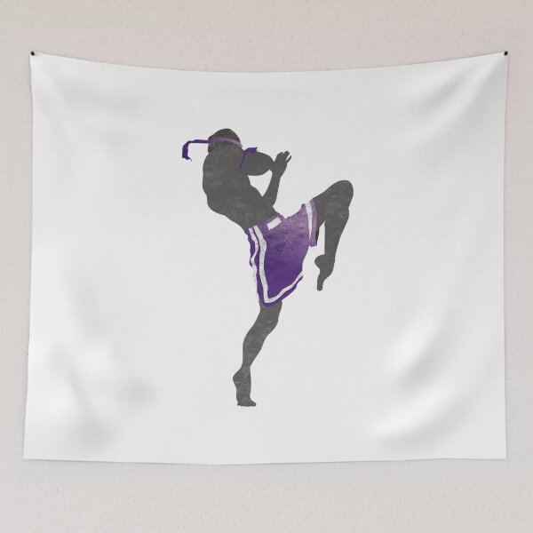 Item preview, Minimal Muay Thai Athlete [PURPLE] designed and sold by illcobalt.