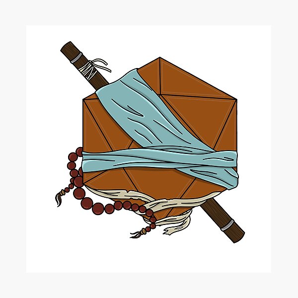 Item preview, Monk D20 designed and sold by MysticWorkshop.